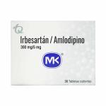 IRBESARTAN 300MG+AMLODIPINO 5MG 30TBS MK