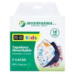 TAPABOCA R5-95 PEQUENO UNICOLOR KID 10UN