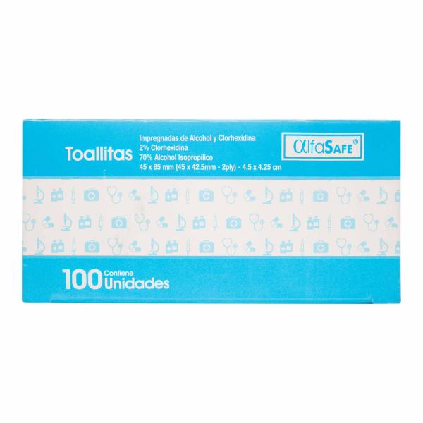 TOA.ALCOHOL ISOPROPILICO CLORHEXID.100UN
