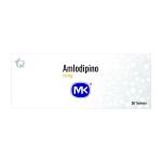 AMLODIPINO 10 MG 30 TBS MK