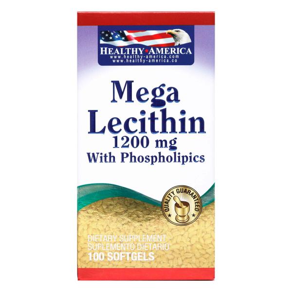 MEGA LECITHIN 1200MG HEALTHY 100 SOFTGEL