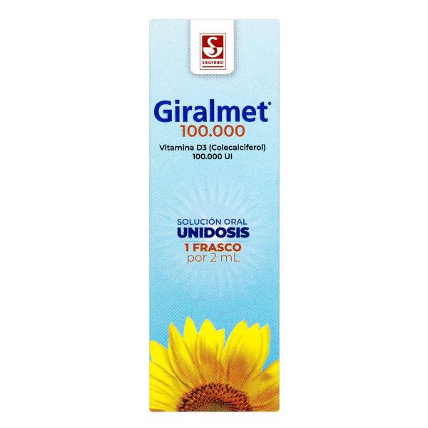 GIRALMET 100.000 UI VIAL 2 ML(PAE)