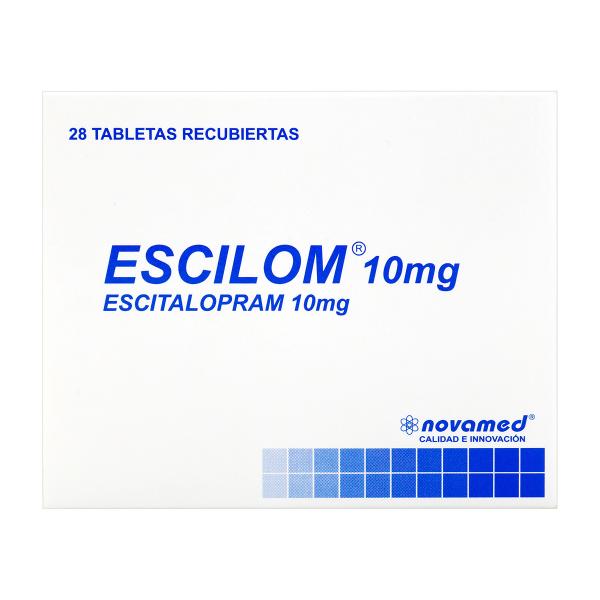 ESCILOM 10 MG 28 TBS