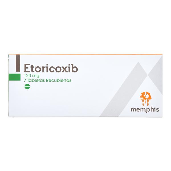 ETORICOXIB 120 MG 7 TBS REC MP