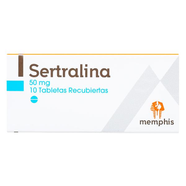 SERTRALINA 50 MG 10 TBS REC MP
