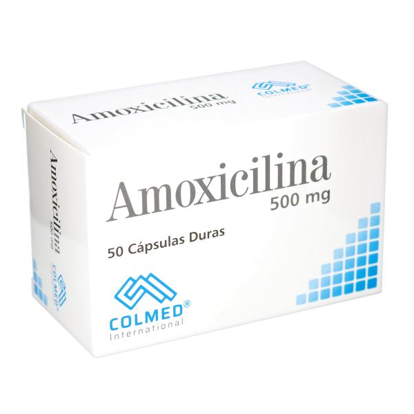 AMOXICILINA 500 MG 50 CAPSULAS PC