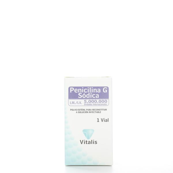 PENICILIN G SODI 5000000 U.I. 1AMP VT