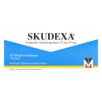 SKUDEXA 75/25 MG 20 TABLETAS