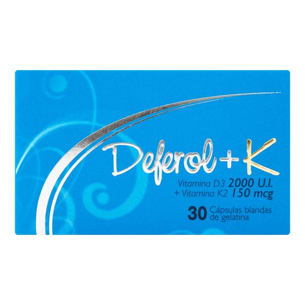 DEFEROL - K 30 CAPSULAS