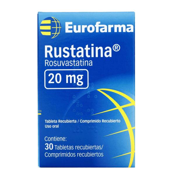RUSTATINA 20 MG 30 TABLETAS