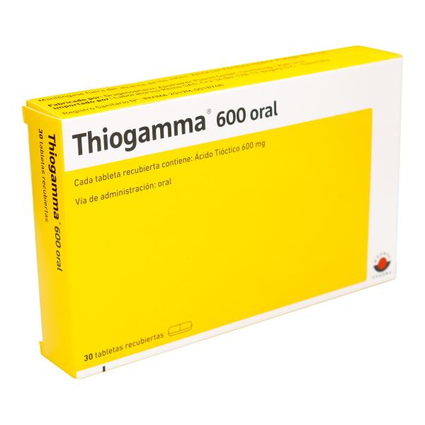 THIOGAMMA 600 MG 30 TABS