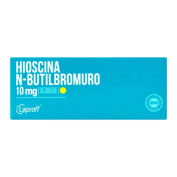 HIOSCINA N-BUTIL BROMURO 10 MG 50 TBS LP