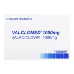 VALCLOMED 1000 MG 21 TABLETAS