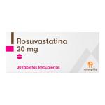 ROSUVASTATINA 20 MG 30 TBS MP