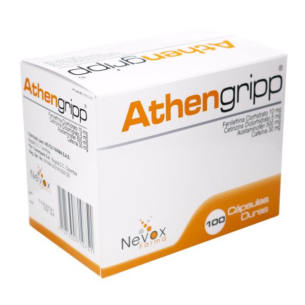 ATHENGRIPP 100 CAPSULAS