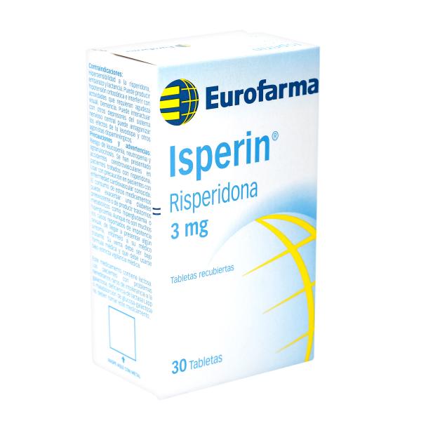 ISPERIN 3 MG 30 TABLETAS (P)40701