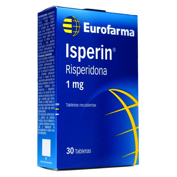 ISPERIN 1 MG 30 TABLETAS (P)13567