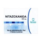 NITAZOXANIDA 500 MG 6 TBS