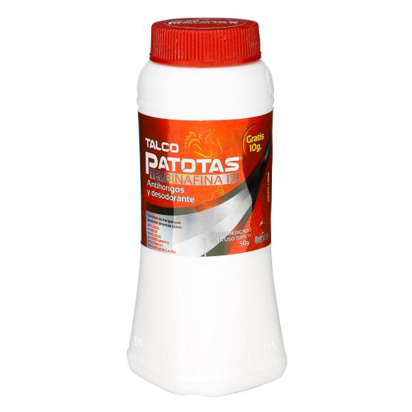 TALCO PATOTAS (TERBINAFINA) 50 GR