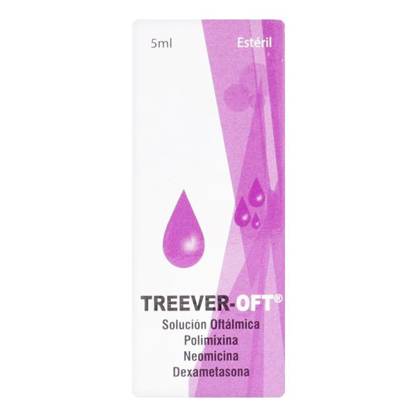 TREEVER DEXAMETASO.+NEOM.+POLIM. OFT 5ML