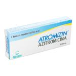 ATROMIZIN AZITROMICINA 500 MG 3 TBS