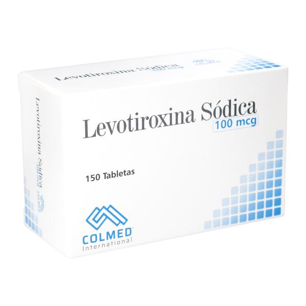LEVOTIROXINA 100 MCG 150 TABLETAS PC