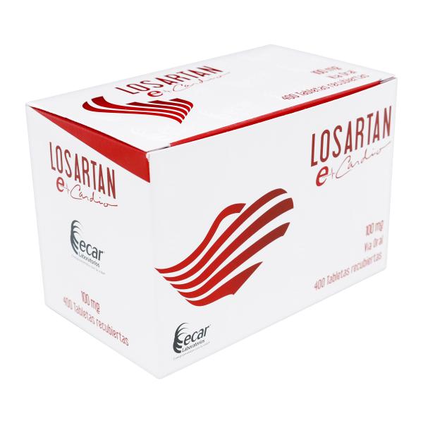 LOSARTAN 100 MG 400 TABS ECAR