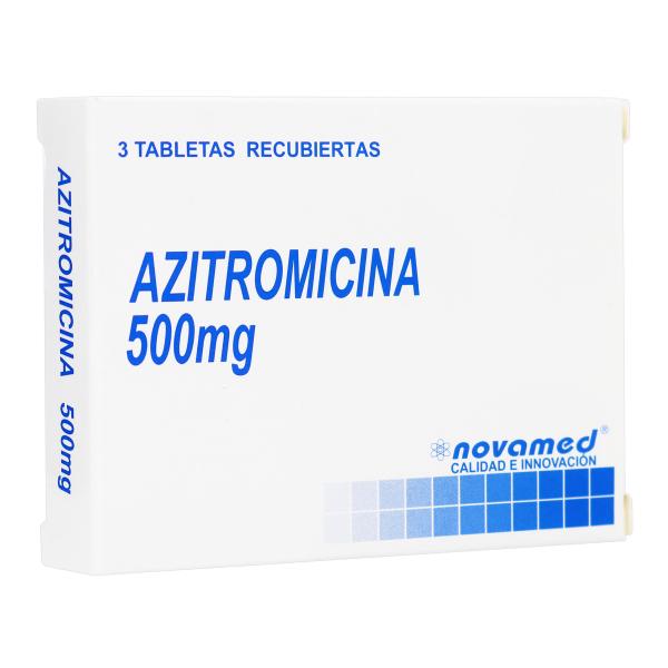 AZITROMICINA 500 MG 3 TABS
