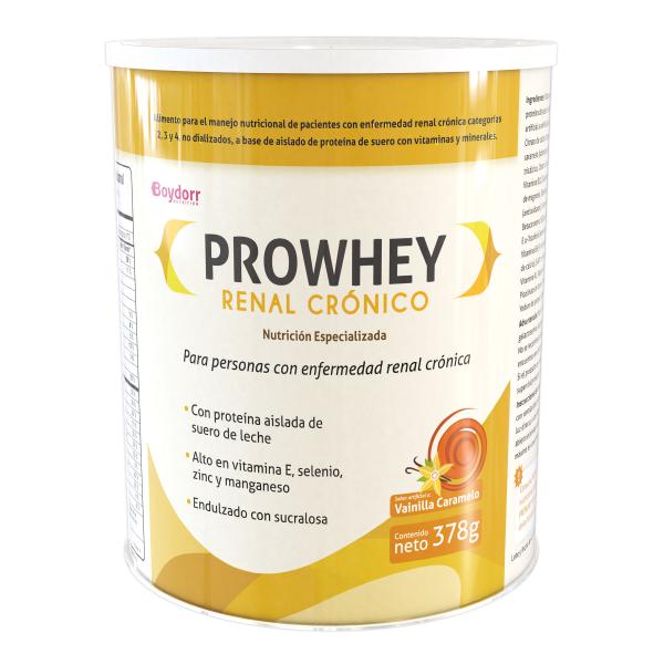 PROWHEY RENAL CRONICO VAIN.CARAMELO 378G