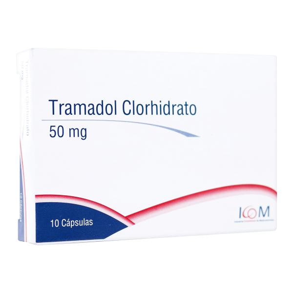 TRAMADOL 50 MG 10 CAPSULAS ICOM MQ