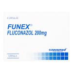 FUNEX 200 MG 4 CAPSULAS