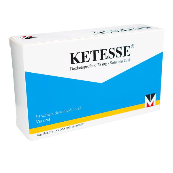 KETESSE 25 MG SOLU.ORAL 10 SACHETS 10 ML