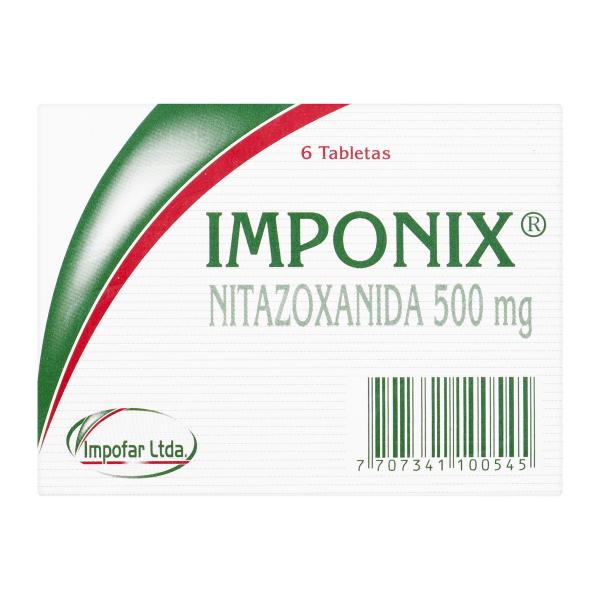 IMPONIX 500 MG 6 TABLETAS