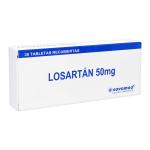 LOSARTAN 50 MG 30 TABS