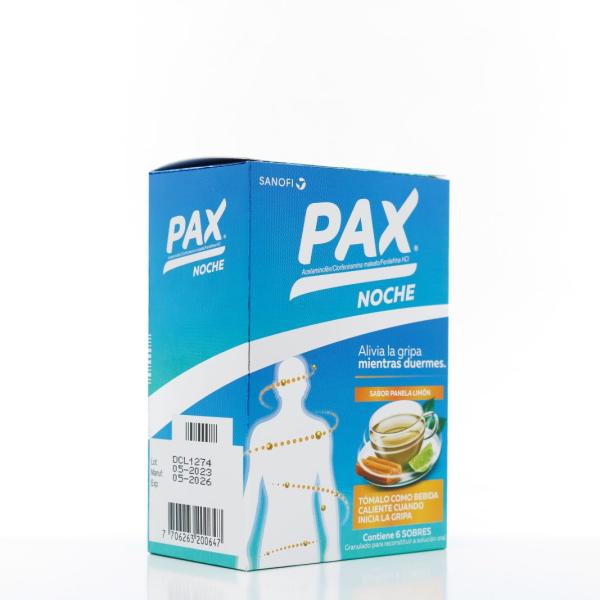 PAX CALIENTE NOCHE PANELA 6 SBS