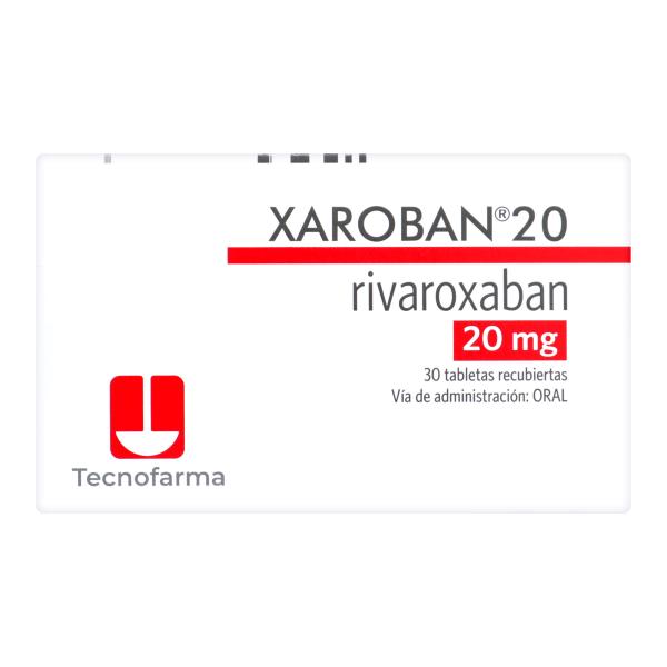 XAROBAN 20 MG 30 TBS (P)222960(SC)