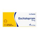 ESCITALOPRAM 10 MG 30 TABS LS