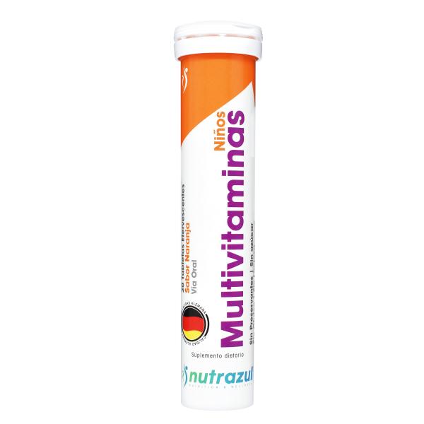 MULTIVITAMINAS NINOS 20TBS EFE.NUTRAZUL