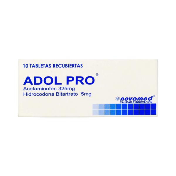 ADOL PRO 10 TABLETAS
