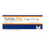 NEBILET PLUS 5 MG/12.5 MG 14 TABS