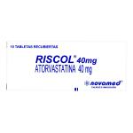 RISCOL 40 MG 10 TBS NOVAMED