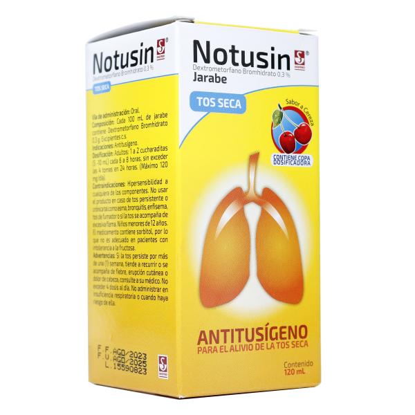 NOTUSIN TOS SECA 120 MILILITROS