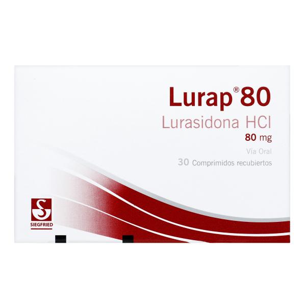 LURAP 80 MILIGRANOS 30 TABLETAS