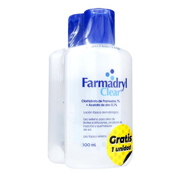 2 FARMADRYL CLEAR 100 MILILITROS