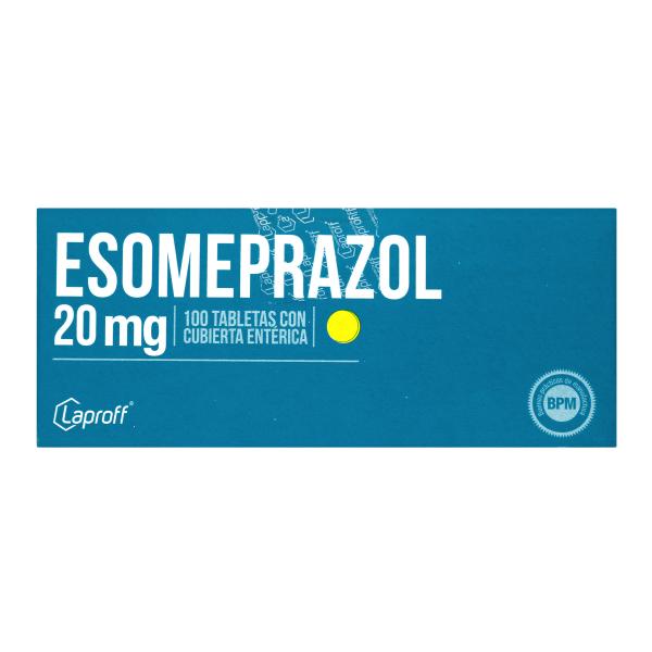 ESOMEPRAZOL 20 MG 100 TBS