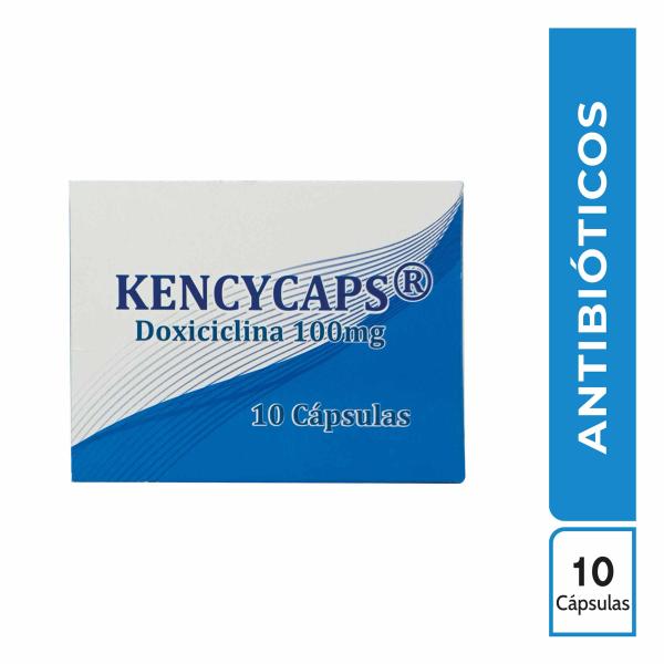 KENCYCAPS DOXICICLINA 100MG 10 CAP