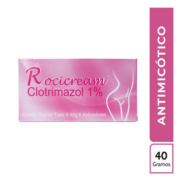 ROCICREAM 1% CLOTRI CR VAGINAL 40G 6 APL