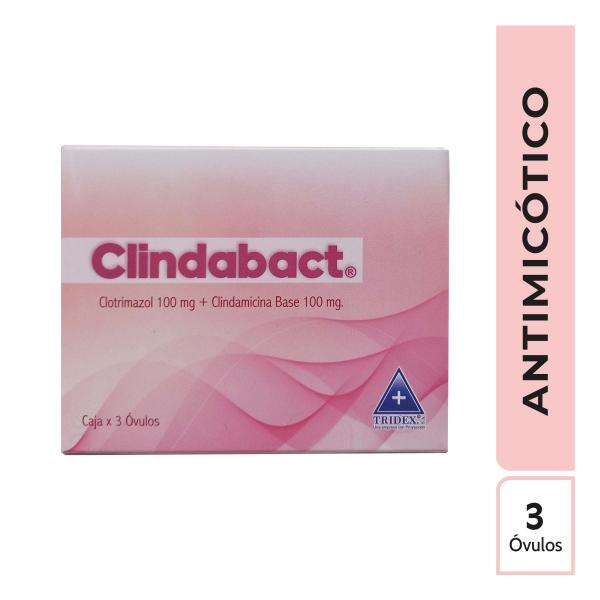 CLINDABACT (CLINDA+CLOTRI) 3 OVULOS VAGI