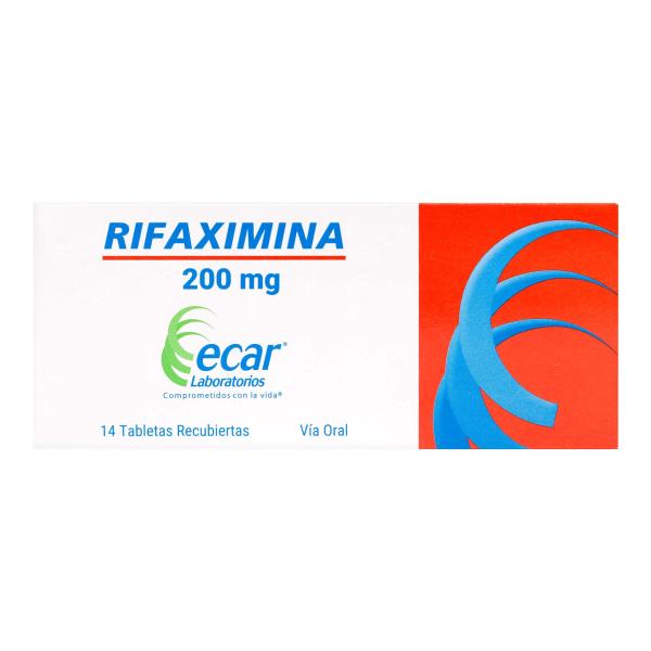 RIFAXIMINA 550 MG 14 TBS REC ECAR