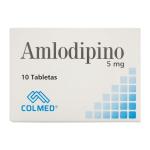 AMLODIPINO 5 MG 10 TBS PC